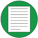 Eine beschriebene Papierseite als Symbol für Bestimmungen